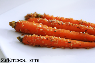 carottes confites