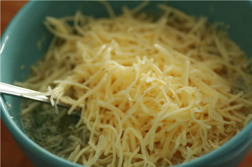 fromage rÃ¢pÃ© pour l'omelette