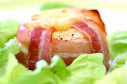 pomme lardée au reblochon