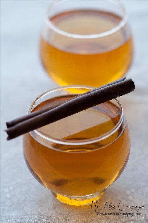 jus de pomme chaud aux épices