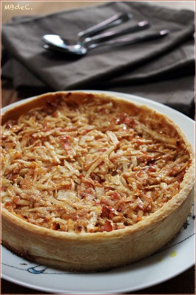 tarte pomme rapée