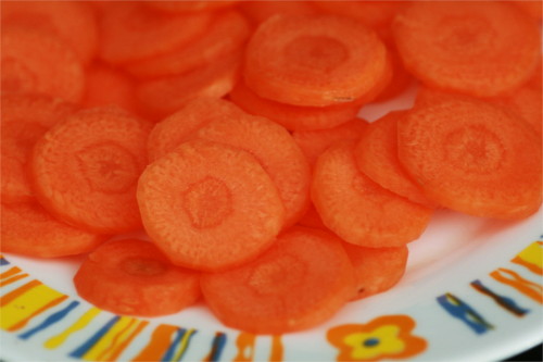 carottes en lamelles
