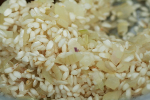 riz risotto oignon