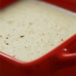 velouté chou fleur avec noix de muscade