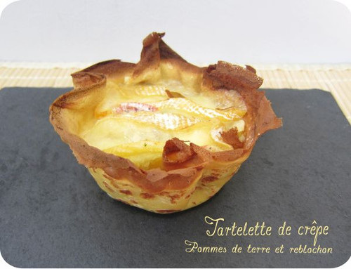 tartelette crèpes au reblochon tartelette crèpes au reblochon