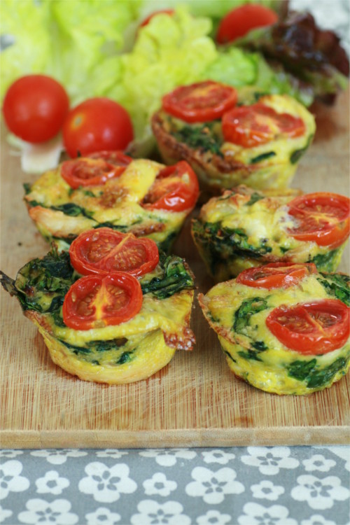 muffins épinard paléo