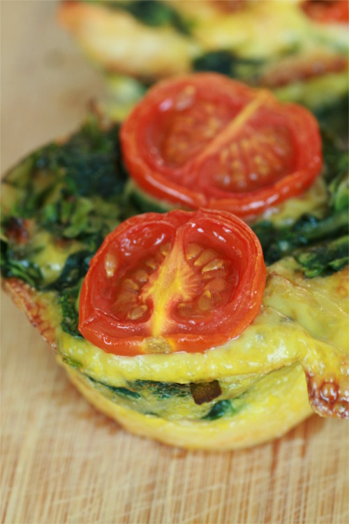 muffins épinards paléo