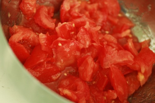 tomates concassÃ©es