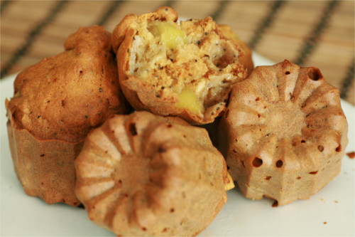 muffins pavot et pommes